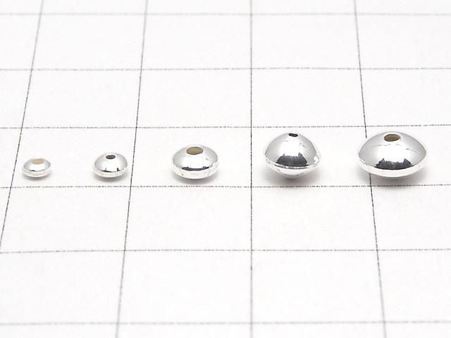 Rondelle Argent925 2,5mm, 3mm, 4mm, 5mm, 6mm Argent Pur Finition 5pcs