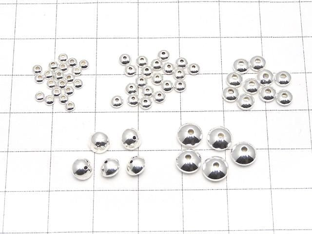 Rondelle Argent925 2,5mm, 3mm, 4mm, 5mm, 6mm Argent Pur Finition 5pcs
