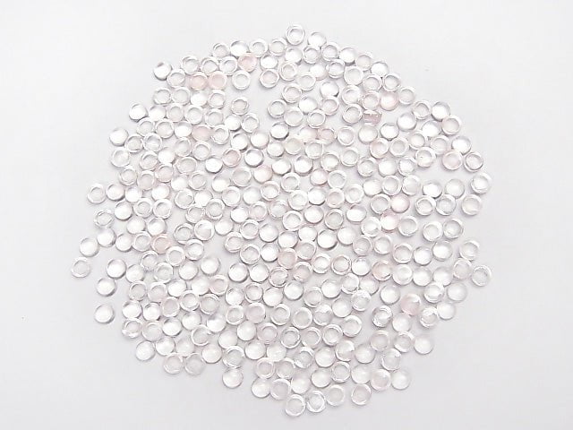 High Quality Rose Quartz AAA Round Cabochon 3x3mm 10pcs