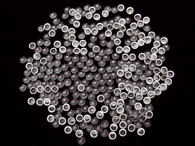 High Quality Rose Quartz AAA Round Cabochon 3x3mm 10pcs