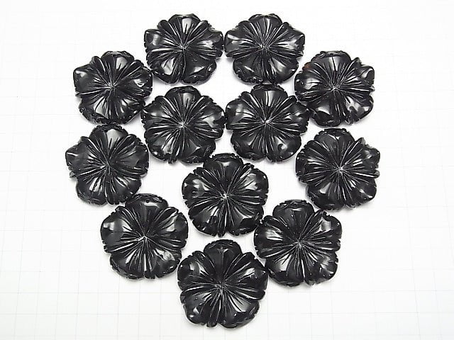Onyx Blume 40x40x8mm 1Stk. 5,79 $!