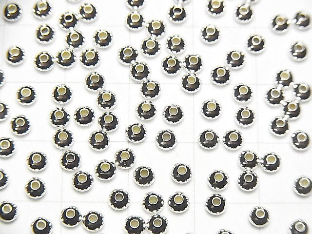 Silver925 Rondelle 3.3mm 20pcs