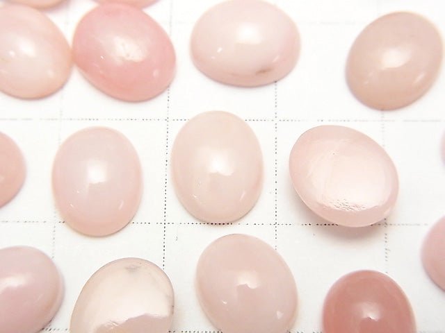 Rosa Opal AAA- Oval Cabochon 10x8mm 3 Stück 8,79 $!