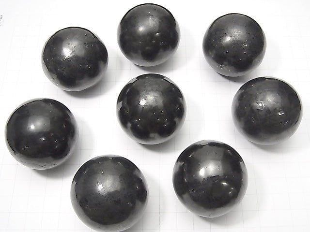 Shungit AAA Kugel, Rund 40mm 1 Stück