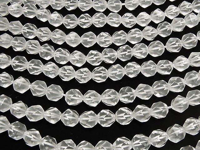 Milchquarz AAA 20 facettierte Runde 10mm halbe oder 1 Strang Perlen (ca. 14 Zoll/35 cm)