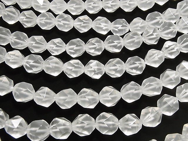 Milchquarz AAA 20 facettierte Runde 12mm halbe oder 1 Strang Perlen (ca. 14 Zoll/35 cm)