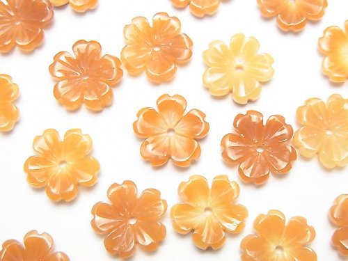 Flower, Mother of Pearl (Shell Beads) Pearl & Shell Beads