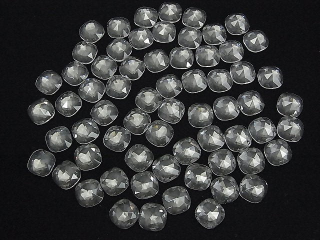 Kristall AAA Quadratische Rosen-Schliff 12x12mm 2 Stück