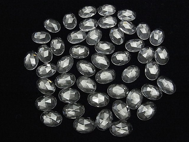 Kristall AAA Oval Rosenschliff 18x13mm 1Stk