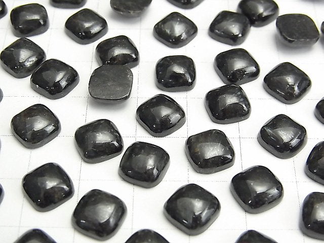 Nuummit Quadrat Cabochon 8x8mm 3Stück