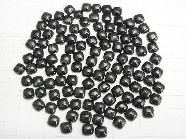 Nuummit Quadrat Cabochon 8x8mm 3Stück