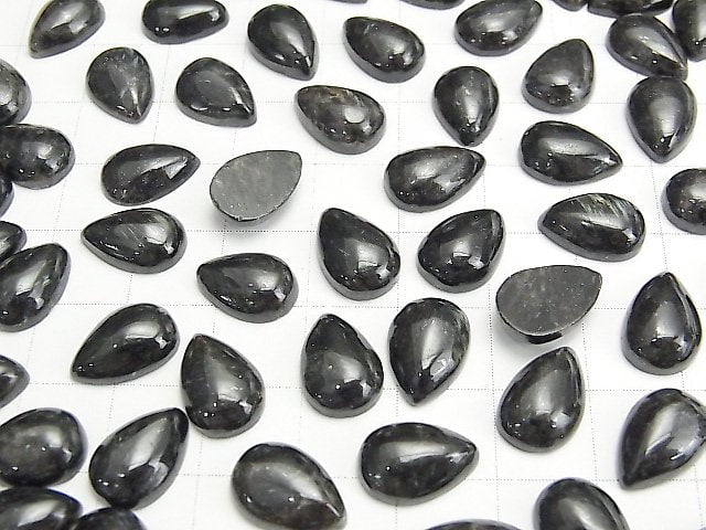Nuummit Tropfenform Cabochon 12x8mm 3Stück