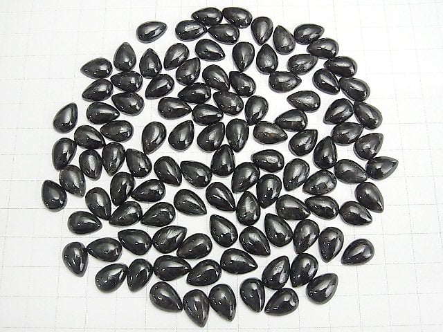 Nuummit Tropfenform Cabochon 12x8mm 3Stück