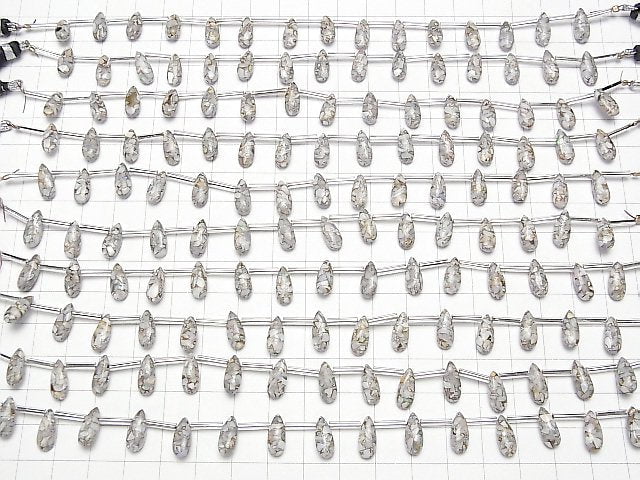 Kupferopal AAA Tropfenform (glatt) 12x5mm 1 Strang Perlen (13 Stück)