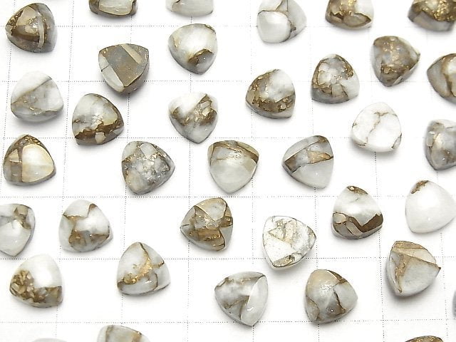 Kupferkalzit AAA Dreieck Cabochon 8x8mm 5Stück