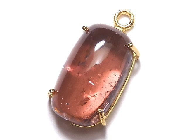 Bezel Setting, One of a kind, Tourmaline One of a kind