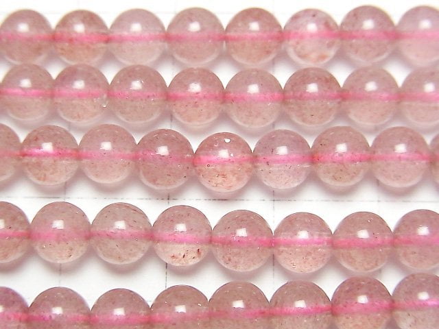 Pink Epidote AA+ Round 6mm 1strand beads (aprx.15inch / 38cm)