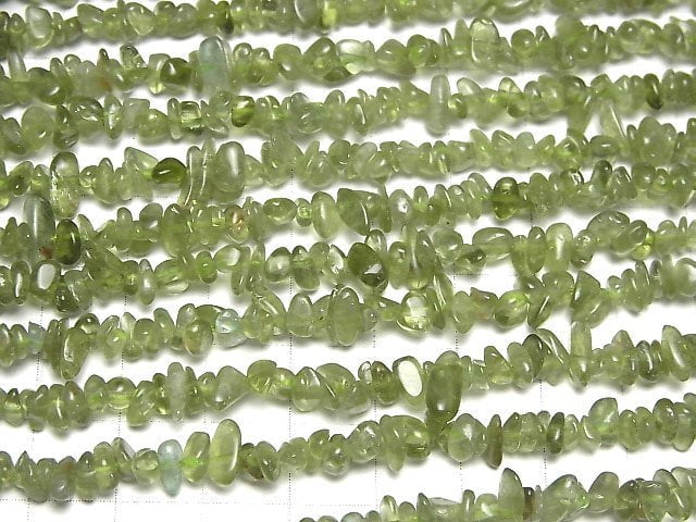 Green Apatite AA++ Chips (Small Nugget ) 1strand beads (aprx.33inch/84cm)