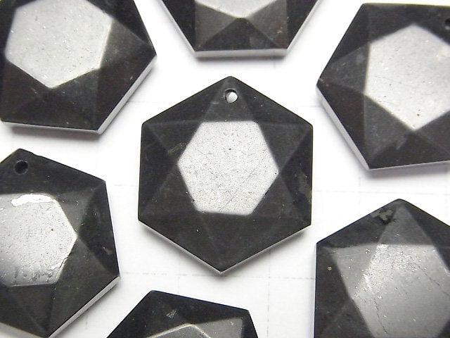 俄羅斯舒俱來石 AAA 六芒星 23x20x7mm 1個