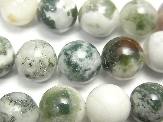 樹瑪瑙圓珠 10mm 1串 (約15英吋 / 36公分)