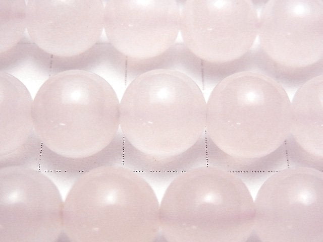 粉色方解石 AAA 圓珠 10mm 半串或一串 (約15英吋 / 36公分)