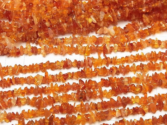 Mexikanischer Opal (Feueropal) AA++ Chips 1Strang Perlen (ca. 33 Zoll / 82 cm)