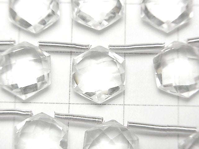 高品質水晶AAA六角切割 11x10mm 1串(8顆)