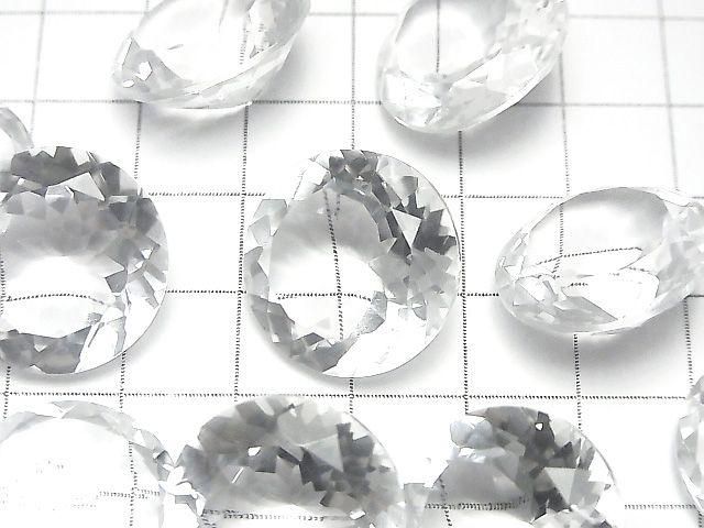 優質水晶 AAA 裸石 圓刻面 20x20mm 1顆