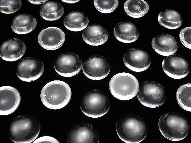Kristall AA++ Runde Cabochon 14x14mm 3Stk