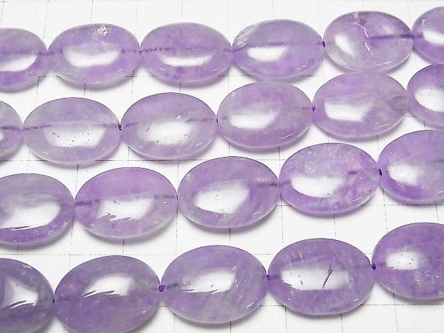 Lavendel Amethyst AA++ Oval 20x15mm 1/4 oder 1 Strang Perlen (ca. 15 Zoll/36cm)