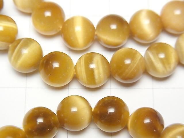 金黃虎眼石AAA圓珠8mm手鍊