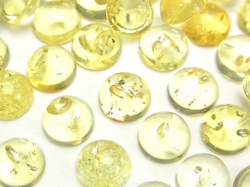 Amber, Cabochon Gemstone Beads