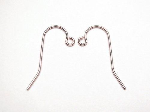 14KGF 鍍玫瑰金耳勾 22x10mm 1 對