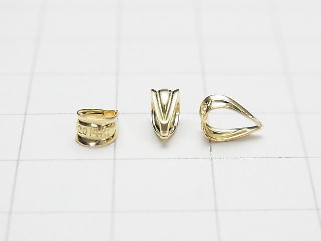 14KGF Bail (Open Type) 6x4mm 5pcs