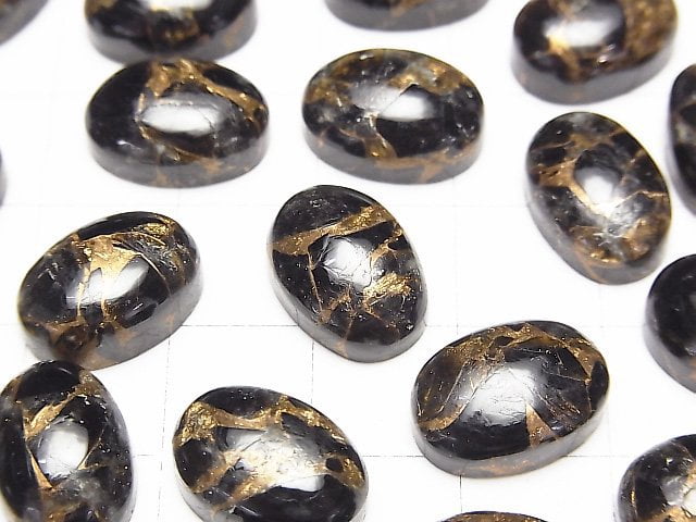 銅曜石 AAA 橢圓蛋面 14x10mm 3顆