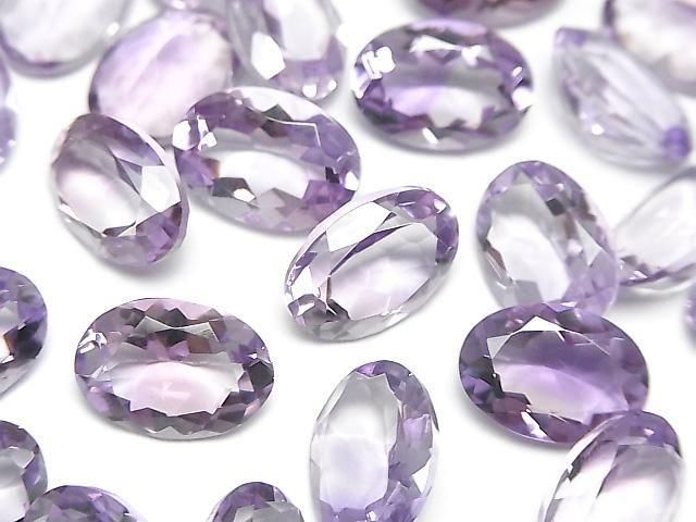 高品質紫水晶 AAA 橢圓形刻面裸石 14x10mm 1件