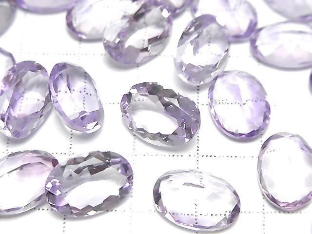 高品質紫水晶 AAA 橢圓形刻面裸石 14x10mm 1件