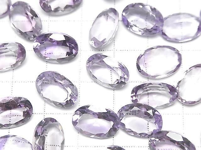 Hochwertiger Amethyst AAA Lose Stein Oval facettiert 14x10mm 1Stück