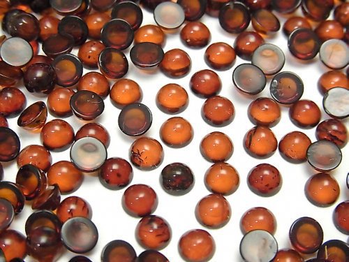 Baltisches Bernstein Runde Cabochon 5x5mm 10Stück