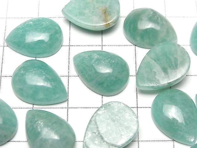 亞馬遜石 AA++ 梨形素面 18x13mm 2顆