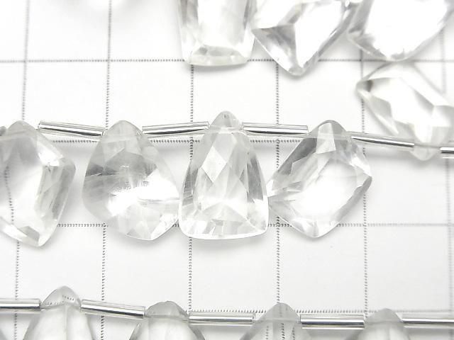 高品質刻面水晶 AAA 特殊造型 半串或一串(12 顆)