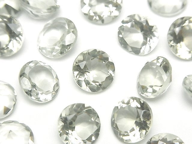 Green Amethyst Gemstone Beads