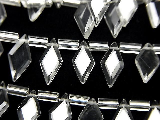高品質水晶 AAA 鑽石形狀 10x5mm 1串 (18顆)