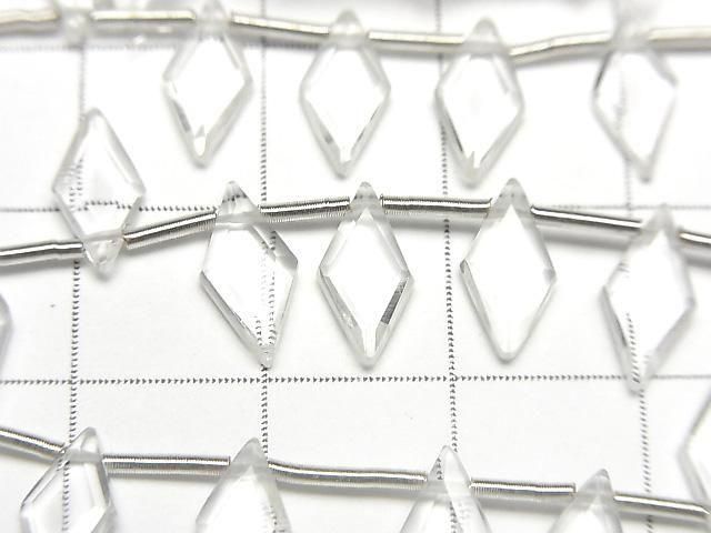 高品質水晶 AAA 鑽石形狀 10x5mm 1串 (18顆)