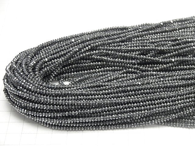 Hochwertig! Terahertz Abakus Rundschnitt 3x3x2mm 1Strang Perlen (ca. 15 Zoll / 36 cm)