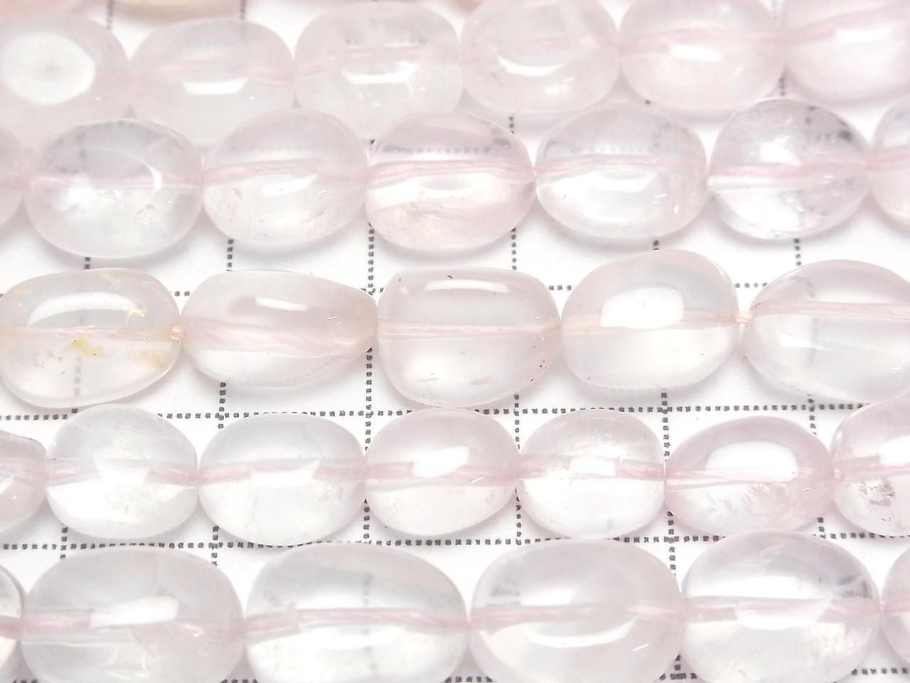 Quartz Rose AA++ Perles nugget 1 fil (environ 15 pouces/38 cm)