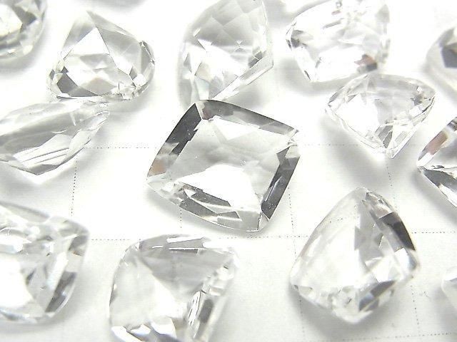 高品質刻面花式切割人造AAA級水晶散珠 3顆