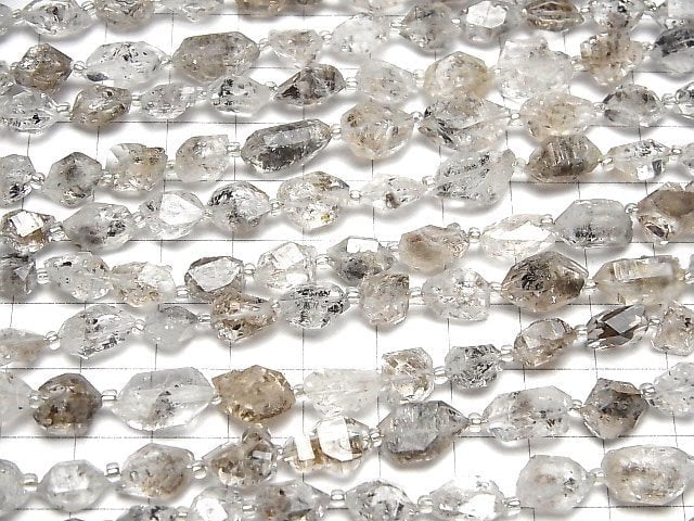 Afghanistan Double Point Crystal AA++ 1strang Perlen (18 Stück)
