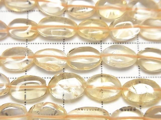 黃水晶 AA++ 隨形半串或單串珠(約13英吋/32公分)