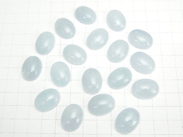 Namibia Aquamarin AA++ Ovaler Cabochon 20x15mm 1Stück